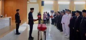 Sejumlah Pejabat Administrator, Pengawas dan Fungsional di Lingkungan Pemkab Muratara Dilantik, Jumat 05/12/2025: