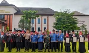 Moment puncak hari Korpri 54 merupakan hari bersejarah bagi Aparatur Sipil Negara (ASN) yang sudah,, Senin 08/12/2025:
