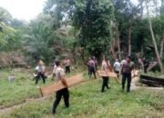 Peduli Masa Depan Anak dan Masyarakat, Polres Musi Rawas Perbaiki Jembatan Gantung Penghubung Desa Bangun Rejo–Sukowarno, Selasa,09/12/2025