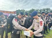 Bersama untuk Berbagi: Satbrimob Polda Sumsel Batalyon B Pelopor Gelar Program Kamis Sedekah