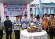 Puncak peringatan HUT PGRI 80 dan HGN 2025 tingkat Kota Lubuklinggau diperingati secara sederhana,Selasa 16/12/2025: