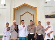 Satlantas Polres Musi Rawas Hadirkan Terobosan “Polantas Menyapa”, Personel Jadi Bilal Salat Jumat,,