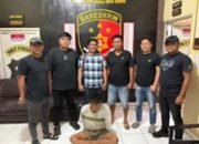 Satu dari tiga pelaku pencurian di salah satu perusahaan perkebunan di Desa Suro, Kecamatan Muara Beliti,, Sabtu 27/12/2025