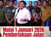 Nah…Mulai 1 Januari 2026 Pemberlakuan Jalan Khusus Angkutan Batubara, Selasa 30/12/2025