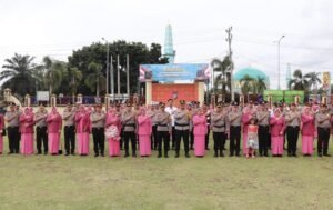 46 Personel Polres Musi Rawas Naik Pangkat, Kapolres Tekankan Profesionalisme dan Tanggung Jawab  Kapolres Musi Rawas Pimpin Upacara Kenaikan Pangkat 46 Personel Periode 1 Januari 2026,,