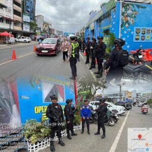 Libur Tahun Baru, Satbrimob Polda Sumsel Batalyon B Pelopor Gelar Patroli Dialogis di Wilayah Lubuklinggau dan Musi Rawas,,