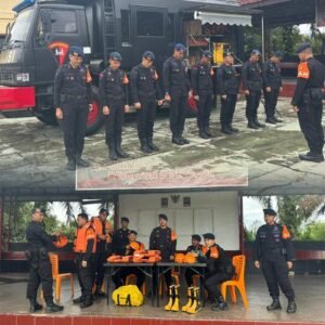 Pastikan Kesiapan Personel dan Peralatan, Batalyon B Pelopor Laksanakan Siaga SAR