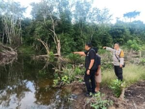 Antisipasi Serangan Buaya, Polsek Megang Sakti Polres Musi Rawas Imbau Warga Hindari Aktivitas di Sungai,,