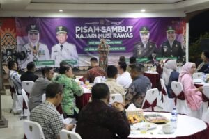 Kapolres Musi Rawas Hadiri Acara Pisah Sambut Kepala Kejaksaan Negeri Musi Rawas,,
