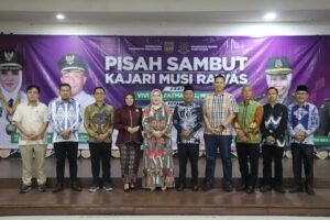 Kapolres Musi Rawas Hadiri Acara Pisah Sambut Kepala Kejaksaan Negeri Musi Rawas,,