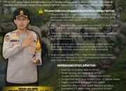 Kapolres Musi Rawas Himbau Warga dan Pengendara Waspada Kemunculan Gajah Liar di Muara Lakitan,,
