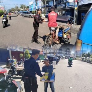 Satbrimob Polda Sumsel Batalyon B Pelopor Wujudkan Kepedulian Sosial Melalui Kegiatan Jumat Berkah,,