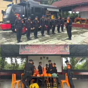 Batalyon B Pelopor Laksanakan Siaga SAR, Pastikan Personel dan Peralatan Siap Operasional,,