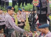 Satbrimob Polda Sumsel Batalyon B Pelopor Laksanakan Apel Gelar Kendaraan dan Peralatan Operasional,,