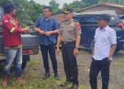 Polres Musi Rawas Bersama Pemda Lakukan Peninjauan Kegiatan Perbaikan Jalan Lintas Nasional Tepatnya di Kecamatan Muara Beliti-Muara Lakitan,,