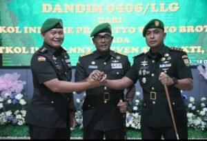 Danrem 044/Gapo Pimpin Serah Terima Jabatan Komandan Kodim 0406/Lubuk Linggau,,kamis 18/12/2025: