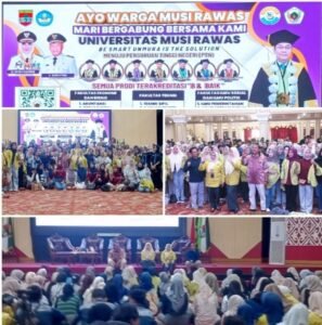 Universitas Musi Rawas (Unmura) kian memantapkan langkah menuju perubahan status menjadi perguruan tinggi negeri,, Selasa 06/01/2026