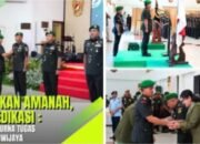 Acara tradisi Sertijab dan Pelepasan Purna Tugas, Pangdam II/Sriwijaya : “Selamat atas amanah baru dan Terima kasih atas Dedikasi dan Pengabdian kepada Kodam II/Sriwijaya”