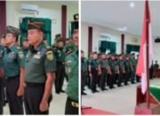 Dandim 0403/OKU Pimpin Acara Pelepasan Personil Pindah Satuan, Jum’at 16/01/2026: