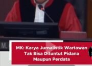 Putusan penting kembali ditegaskan oleh Mahkamah Konstitusi (MK) yang mengabulkan sebagian permohonan uji materiil dari Ikatan Wartawan Hukum,, Selasa 20/01/2026: