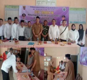 Lurah Serahkan 12 SK Pengangkatan PLT Ketua RT Kelurahan Pasar Muara Beliti,, Selasa 20/01/2026: