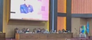 DPRD Kota Lubuklinggau menggelar Rapat Paripurna dalam rangka Penetapan Program Pembentukan Peraturan Daerah (Propemperda) Kota Lubuklinggau Tahun 2026, Senin 26/01/2026: