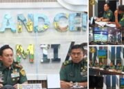 Pimpin Rapat Staf, Pangdam II/Sriwijaya: “Prajurit Harus Responsif dan Beri Dampak Nyata bagi Masyarakat: Senin 26/01/2026: