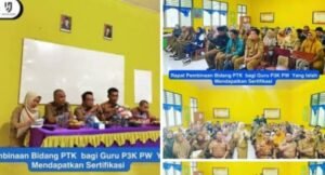 Dinas Pendidikan Melakukan Rapat Pembinaaan Yang dihadiri oleh Sekdin, Bapak Supriyadi, S.Pd., M.Pd, Kabid PTK. M. subriyanhar, S.Pd,, Selasa 27/01/2026: