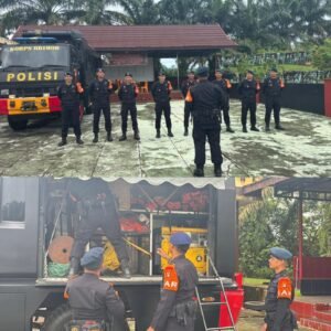 Siaga SAR, Satbrimob Polda Sumsel Batalyon B Pelopor Pastikan Kesiapan Personel dan Perlengkapan,,,