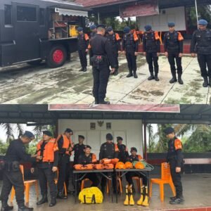 Batalyon B Pelopor Gelar Siaga SAR, Pastikan Kesiapan Personel dan Peralatan,,,