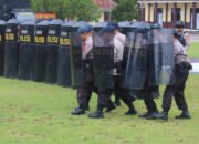 Asah Kesiapan Personel, Satbrimob Polda Sumsel Batalyon B Pelopor Gelar Latihan PHH,,,