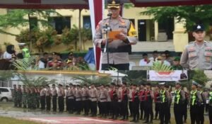 Kepolisian Resor (Polres) Musi Rawas Utara resmi memulai pelaksanaan Operasi Keselamatan Musi Tahun Anggaran 2026,, Senin 02/02/2026