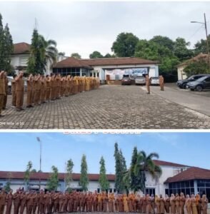 PU CK Giat Apel Pagi Tingkatkan Kedisiplinan Semangat Kerja Jangan Kampai kendor,, Selasa 10/02/2026: