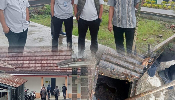 Pasca Banjir, Wakil Bupati dan Ketua DPRD Rejang Lebong Tinjau RSUD Jalur Dua